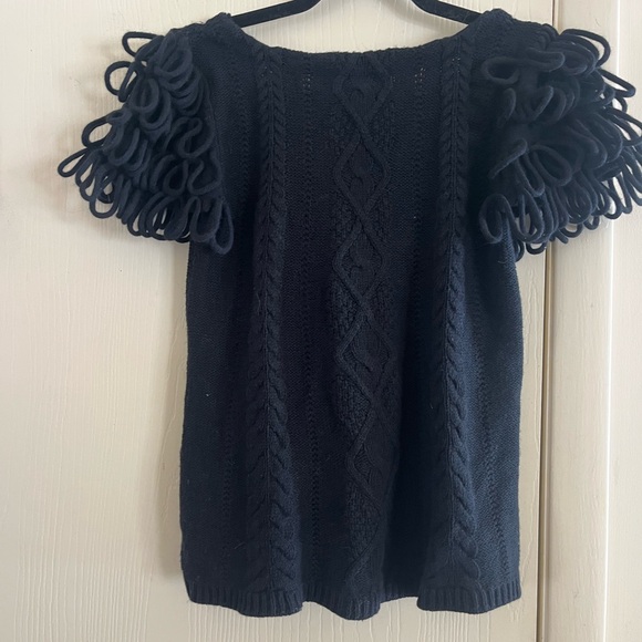 VTG 90s Y2K Anthropologie Wool Angora Whimsigoth Fairycore Boho Sweater S - Picture 6 of 8